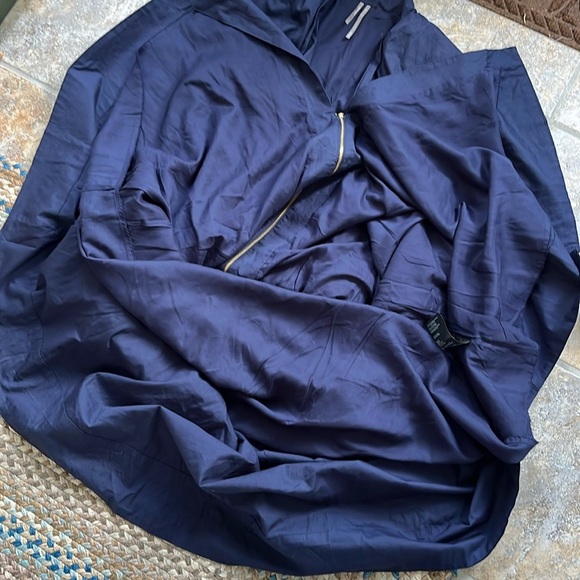 Anthropologie The Tommie Cap-Sleeve Smocked Front-Zip Shirt Dress Size L… - Picture 10 of 11